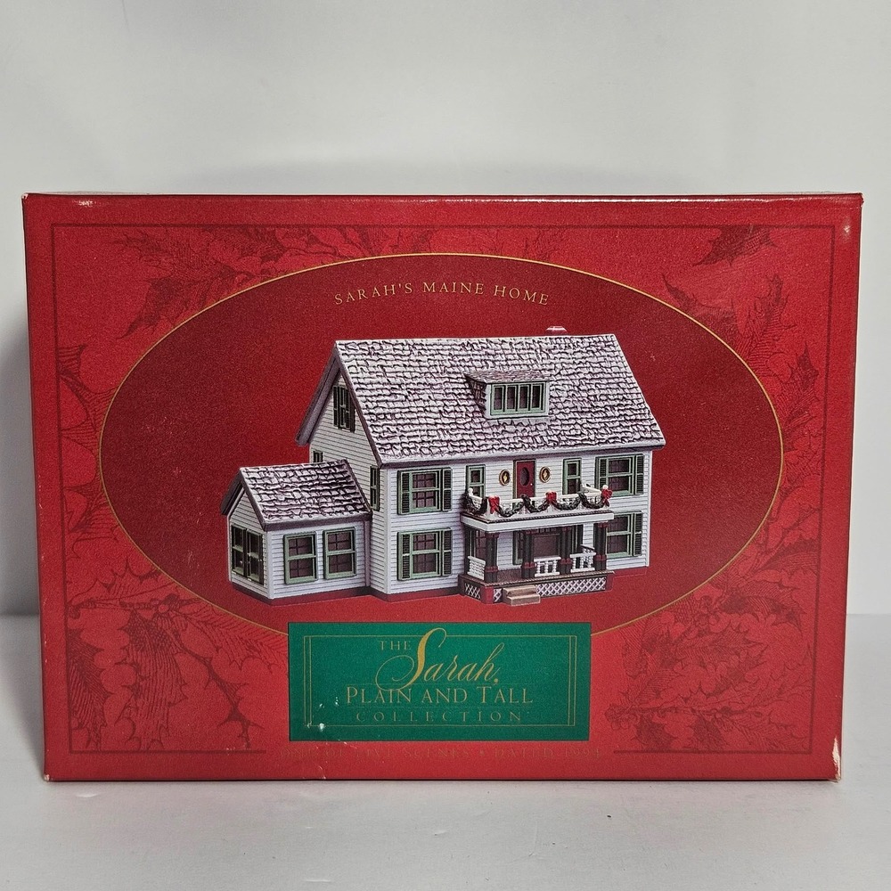 1994 Hallmark Sarah Plain and Tall Collection Sarahs Maine Home Movie Replica